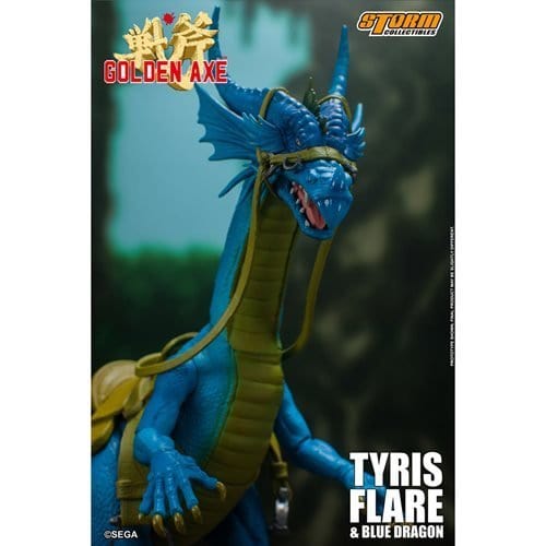 Golden Axe Tyris Flare & Blue Dragon 1:12 Scale Action Figure - by Storm Collectibles