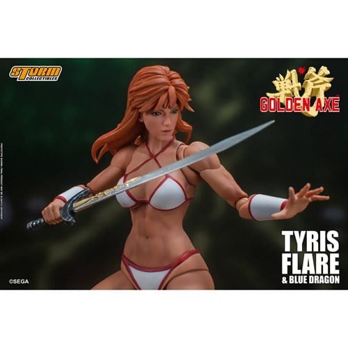 Golden Axe Tyris Flare & Blue Dragon 1:12 Scale Action Figure - by Storm Collectibles