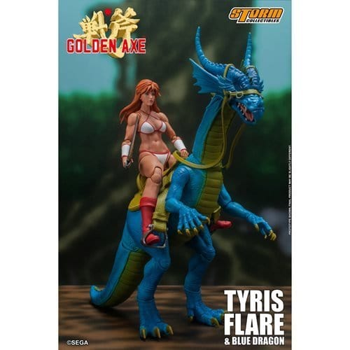 Golden Axe Tyris Flare & Blue Dragon 1:12 Scale Action Figure - by Storm Collectibles