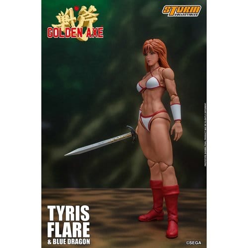 Golden Axe Tyris Flare & Blue Dragon 1:12 Scale Action Figure - by Storm Collectibles