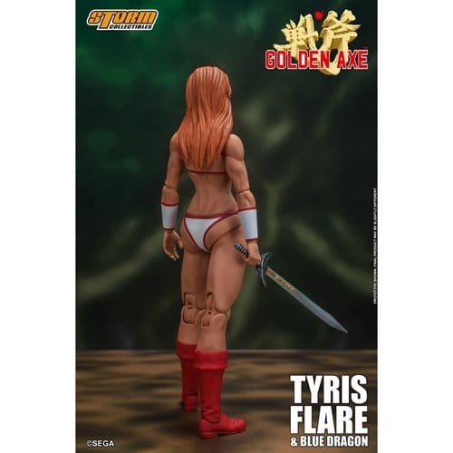 Golden Axe Tyris Flare & Blue Dragon 1:12 Scale Action Figure - by Storm Collectibles