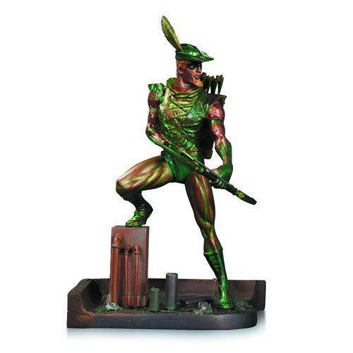 Green Arrow Patina Statue - by DC Direct