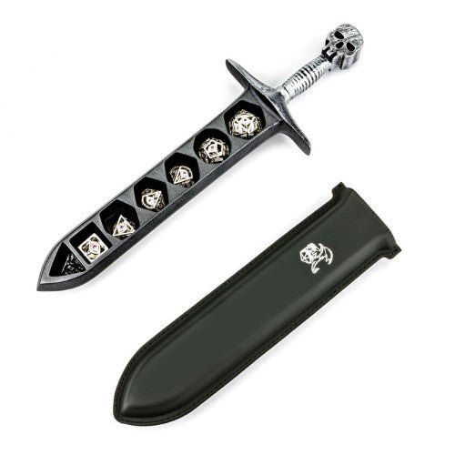 Grim Dagger Dice Case with sheath cover - Choose a color (Dice not included) - by Hymgho