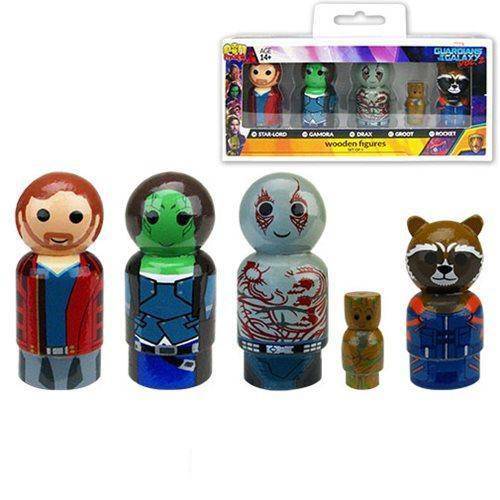 Guardians of the Galaxy Vol. 2 Pin Mate Wooden Figure Set of 5 - by Bif Bang Pow!