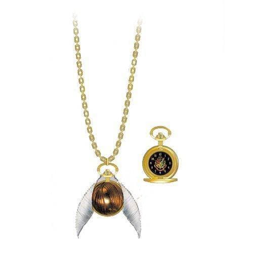 Harry Potter Golden Snitch Pocket Watch Necklace - by Accutime