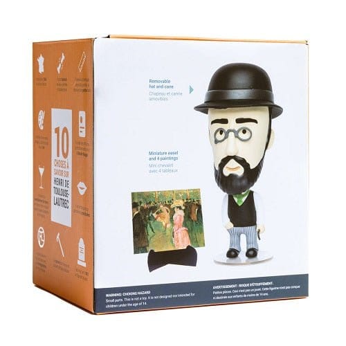 Henri de Toulouse-Lautrec Action Figure Doll - Today is Art Day - by Today Is Art Day