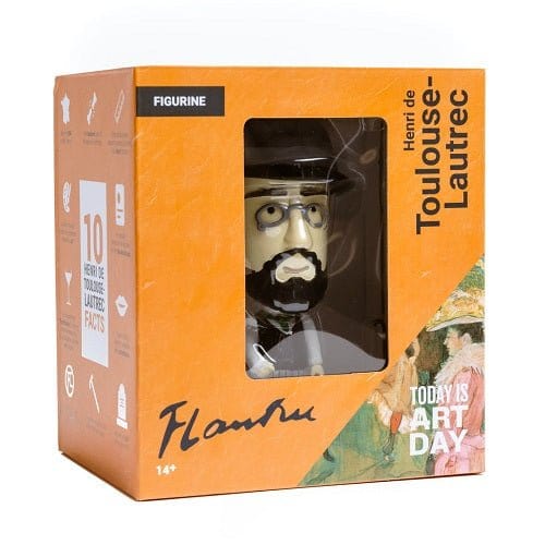 Henri de Toulouse-Lautrec Action Figure Doll - Today is Art Day - by Today Is Art Day