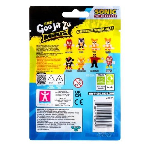 Heroes of Goo Jit Zu Minis 2.5 inches Sonic the Hedgehog - Select Figure(s) - by Moose Toys