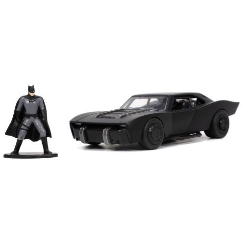 Hollywood Rides 2022 Batmobile W/Batman Figure 1/32 Vehicle - by Jada Toys