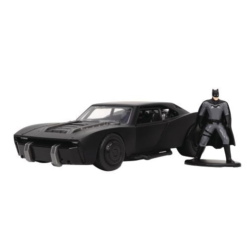 Hollywood Rides 2022 Batmobile W/Batman Figure 1/32 Vehicle - by Jada Toys
