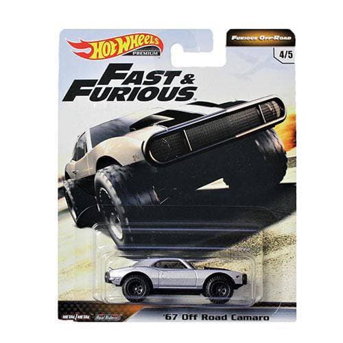 Hot Wheels Fast and Furious Off Road 4/5 - '67 Off Road Camero - by Mattel