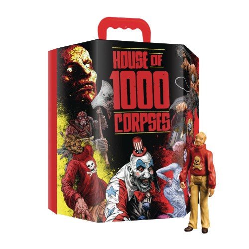 House Of 1000 Corpses Collectors Case With Tiny Head & Torso Action Figure - by Trick Or Treat Studios