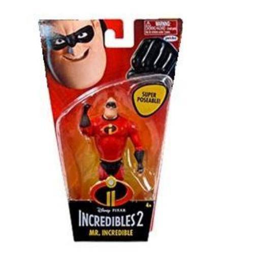 Incredibles 2 - Basic Figures 4-Inch: Mr Incredible - by Jakks Pacific