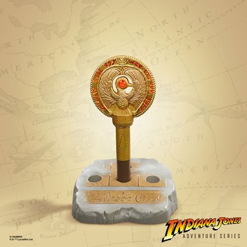 Indiana Jones Adventure Series Raiders of the Lost Ark Staff of Ra Headpiece Replica - by Hasbro