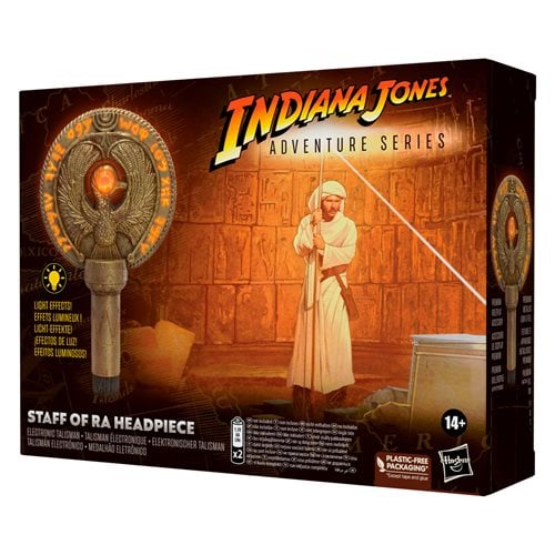 Indiana Jones Adventure Series Raiders of the Lost Ark Staff of Ra Headpiece Replica - by Hasbro