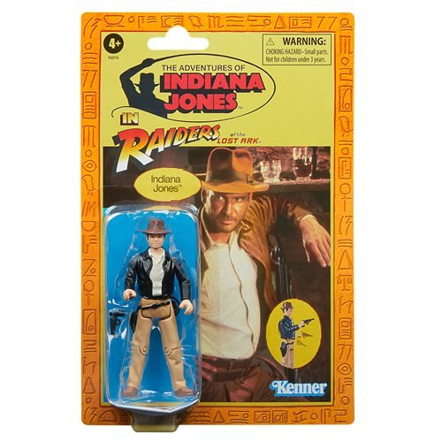 Indiana Jones and the Raiders of the Lost Ark Retro Collection Indiana Jones 3 3/4-Inch Action Figure - by Hasbro