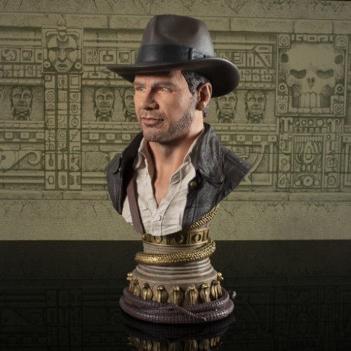 Indiana Jones Raiders Of The Lost Ark Legends 3D 1/2 Scale Resin Bust - by Diamond Select