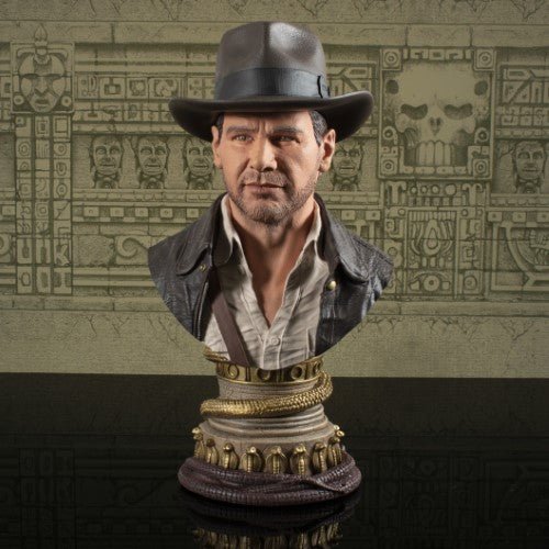 Indiana Jones Raiders Of The Lost Ark Legends 3D 1/2 Scale Resin Bust - by Diamond Select
