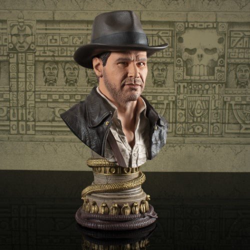 Indiana Jones Raiders Of The Lost Ark Legends 3D 1/2 Scale Resin Bust - by Diamond Select