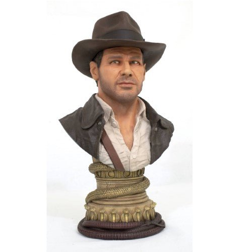 Indiana Jones Raiders Of The Lost Ark Legends 3D 1/2 Scale Resin Bust - by Diamond Select