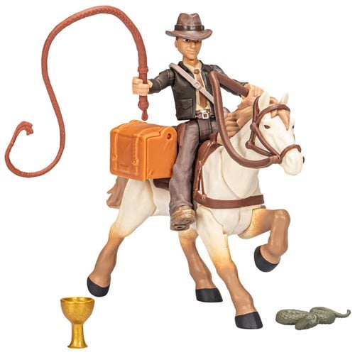 Indiana Jones Worlds of Adventure Indiana Jones with Horse Action Figure Set - by Hasbro