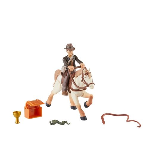 Indiana Jones Worlds of Adventure Indiana Jones with Horse Action Figure Set - by Hasbro