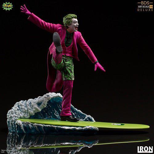 Iron Studios DC Batman 66 The Joker Deluxe BDS Art Scale 1/10 Statue - by Iron Studios