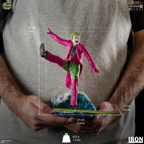 Iron Studios DC Batman 66 The Joker Deluxe BDS Art Scale 1/10 Statue - by Iron Studios