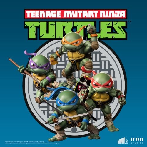 Iron Studios Teenage Mutant Ninja Turtles MiniCo. Vinyl Figure - Select Figure(s) - by Iron Studios