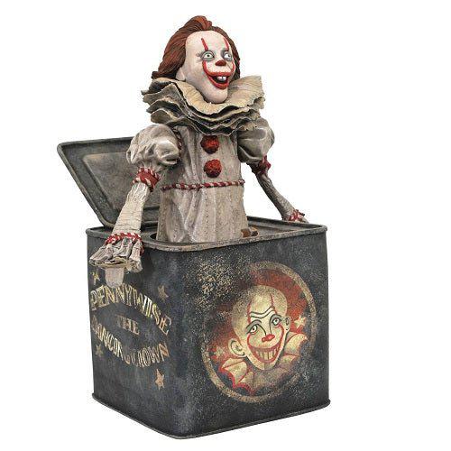 IT 2 Gallery Pennywise In the Box PVC Statue - by Diamond Select