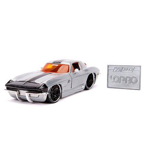 Jada 20th Anniversary LoPro 1963 Chevy Corvette Sting Ray 1:24 Scale Die-Cast Metal Vehicle - by Jada Toys