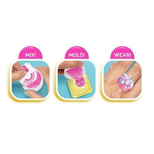 Jelli Rez - Rainbow Jewelry - Super Glitter Set - by Moose Toys