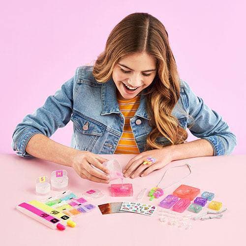 Jelli Rez - Rainbow Jewelry - Super Glitter Set - by Moose Toys