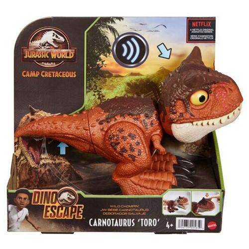 Jurassic World Chompin' Carnotaurus Toro - by Mattel