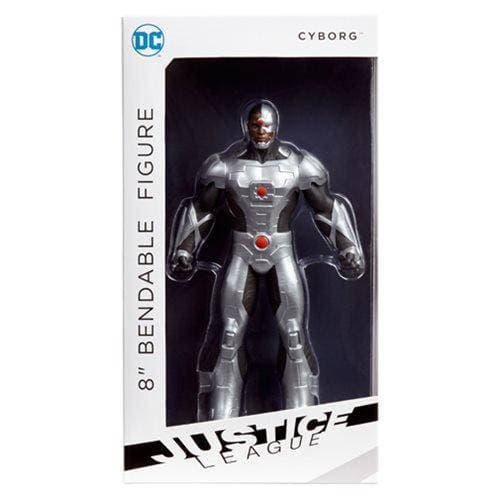 Justice League Cyborg 8-Inch Bendable Action Figure - by Nj Croce