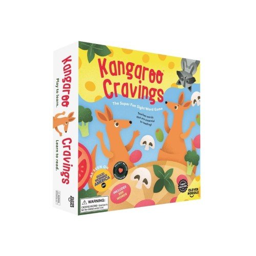 Kangaroo Cravings - Sight Word Game - by Clever Noodle