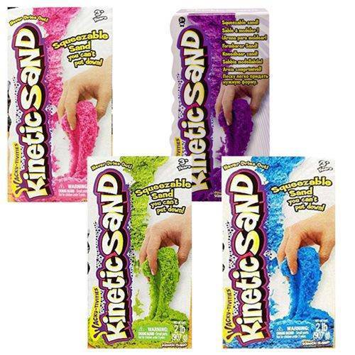 Kinetic Sand - Neon Sand - 1x 2LB pack (Choose color) - by Spin Master
