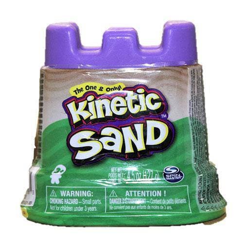 Kinetic Sand Single Container - Individual 4.5oz pack - Green - by Spin Master