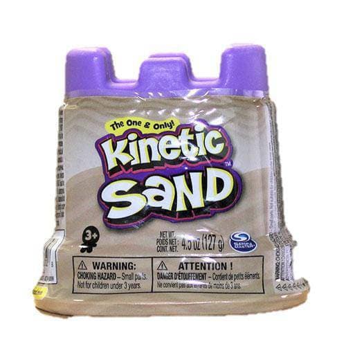 Kinetic Sand Single Container - Individual 4.5oz pack - Tan - by Spin Master