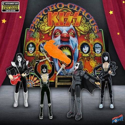 KISS Psycho Circus 3 3/4-Inch Action Figure Deluxe Box Set - Convention Exclusive - by Bif Bang Pow!