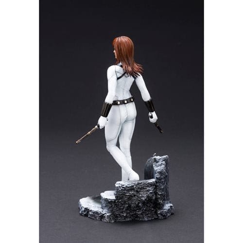 Kotobukiya Marvel Universe Black Widow White Version ARTFX Premier Statue - by Kotobukiya