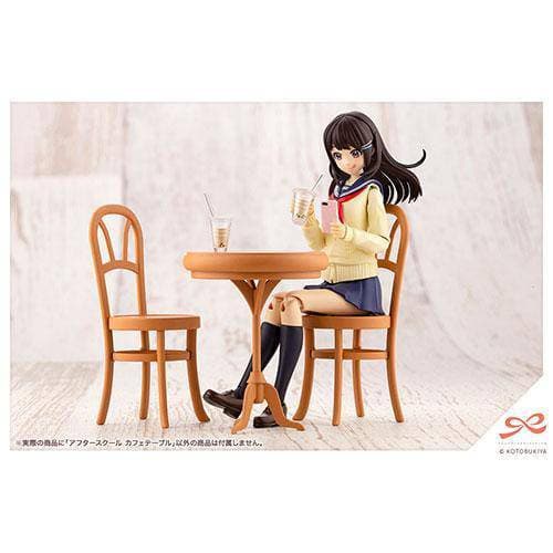 Kotobukiya Sousai Shojo Teien After School Cafe Table Plastic Model Kit - by Kotobukiya