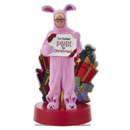 Kurt Adler - A Christmas Story Bunny Suit Ralphie Tablepiece Decoration - by Kurt S. Adler