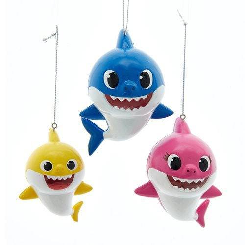 Kurt Adler - Baby Shark Ornament - Choose your Style - by Kurt S. Adler