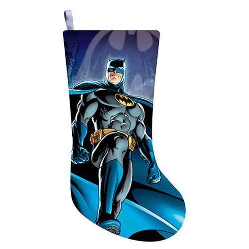 Kurt Adler - Batman 19-Inch Printed Satin Stocking - by Kurt S. Adler