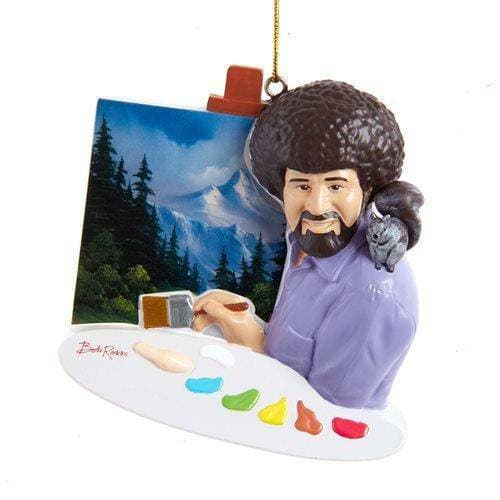 Kurt Adler - Bob Ross Ornament - Choose your Style - by Kurt S. Adler