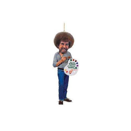 Kurt Adler - Bob Ross Ornament - Choose your Style - by Kurt S. Adler