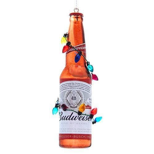 Kurt Adler - Budweiser Beer Ornament - Choose your Style - by Kurt S. Adler