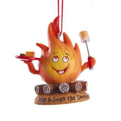 Kurt Adler - Campfire S'mores 2 3/4-Inch Resin Ornament - by Kurt S. Adler