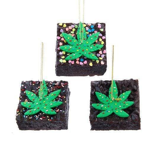 Kurt Adler - Cannabis Ornament - Choose your Style - by Kurt S. Adler